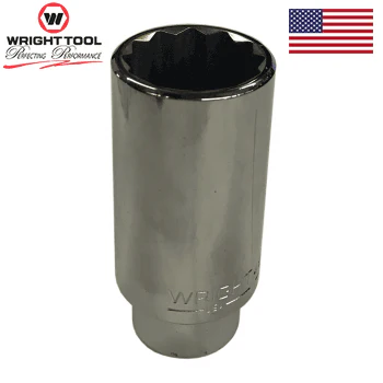 1/2" Dr. Wright 1-1/16" - 12 Point Deep Socket #4634 (4634WR) - Image 2