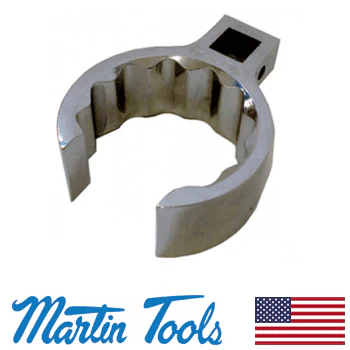 1 1/8" 12 Point Crowfoot Wrench Flare Nut 1/2" Drive (SC36) - Image 2