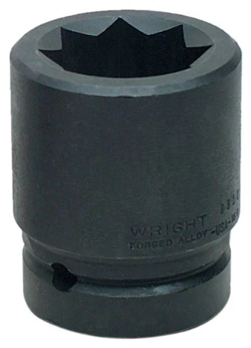 1-13/16" - 1" Dr. 8 Pt. Double Square Impact (Railroad) Sockets (8815WR)