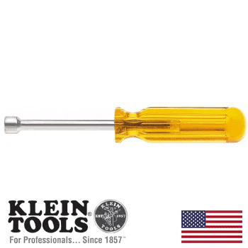 Klein 1/2" Hollow-Shank Nut Driver - 3" Shank (S16) - Image 2