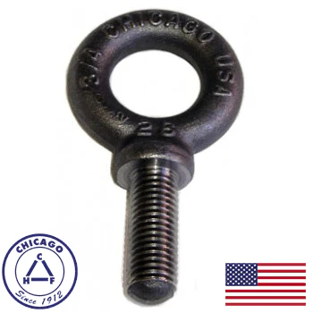 Chicago Hardware 1/4" x 1" Drop Forged Machinery Eye Bolt (12805-6) - Image 2