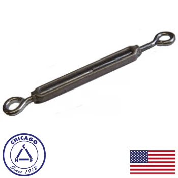 Chicago Hardware #1 Eye & Eye Midget Aluminum Turnbuckle (05105-7) - Image 2