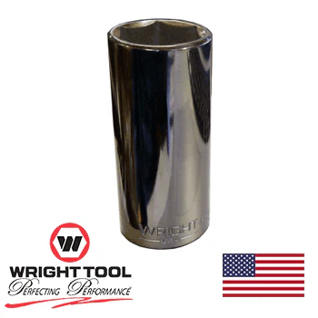 3/8" Dr. Wright 14mm 6 Pt. Deep Metric Socket (35-14MMWR) - Image 3