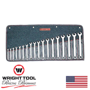 18 Piece Metric 12 Point Combination Wrench Set 7mm-24mm (758WR) - Image 2