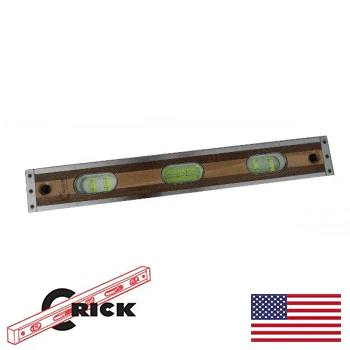 18" Stainless Steel Bound Crick Level (18010) - Image 2