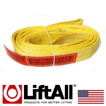 Lift-All 2" x 6' Sling Single Ply Polyester Web Eye & Eye (EE1-802DFX6) - Image 2