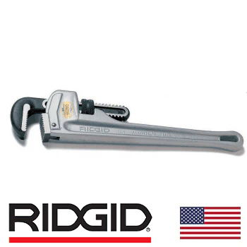24" Aluminum Ridgid Pipe Wrench 31105 (824) - Image 2