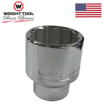 Wright 28MM - 1/2 Dr. 12 Point Metric Socket #41-28MM (41-28MMWR) - Image 2