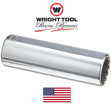 3/8" Dr. Wright 3/8" 12 Point Deep Socket #3612 (3612WR) - Image 2