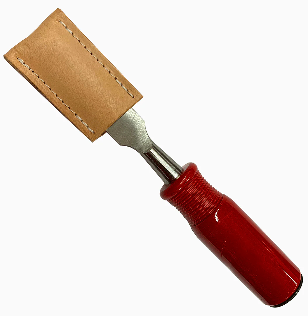 4 Piece USA Leather Chisel Protector Set (1/4" 1/2" 3/4" 1") (NO49) - Image 3