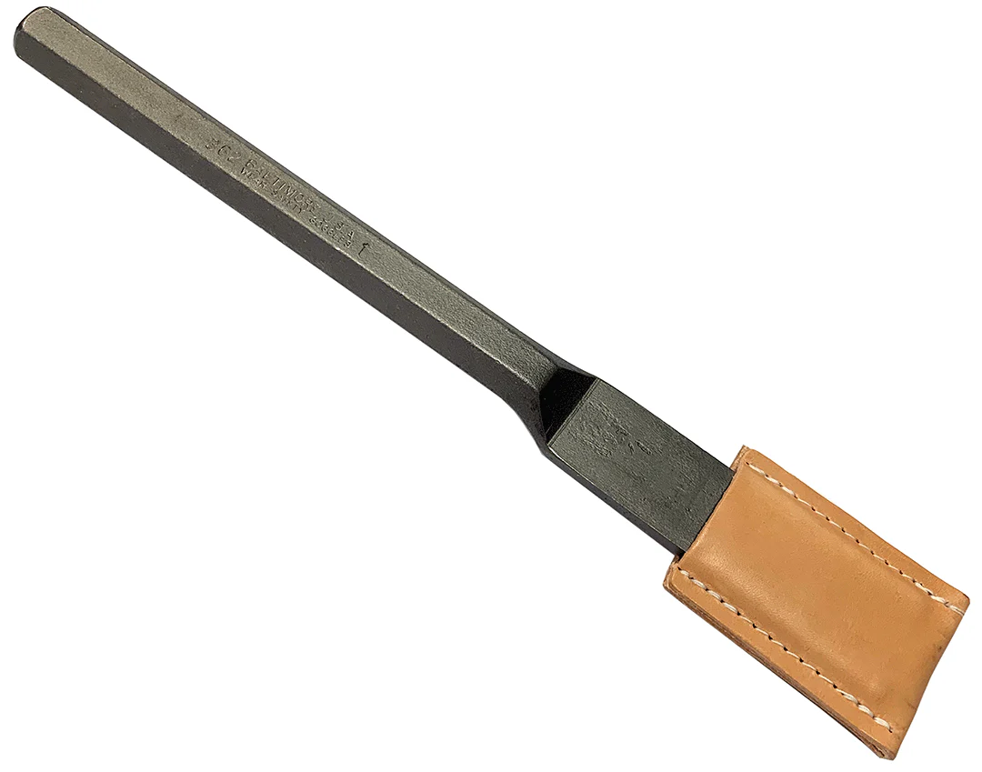 4 Piece USA Leather Chisel Protector Set (1/4" 1/2" 3/4" 1") (NO49) - Image 5