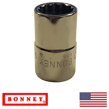 5/8" - 12 Point Bonney Socket 1/2" Drive (A20) - Image 2