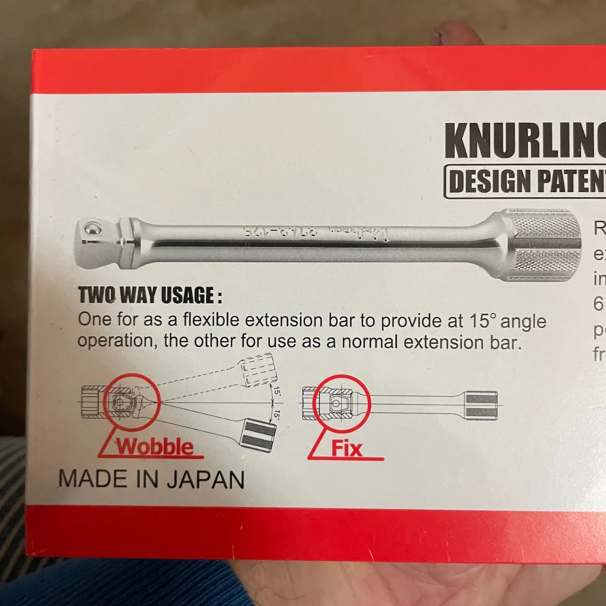 6 Piece Koken 3/8" Drive Wobble/Fix Extension Set (PK3763/6) - Image 3