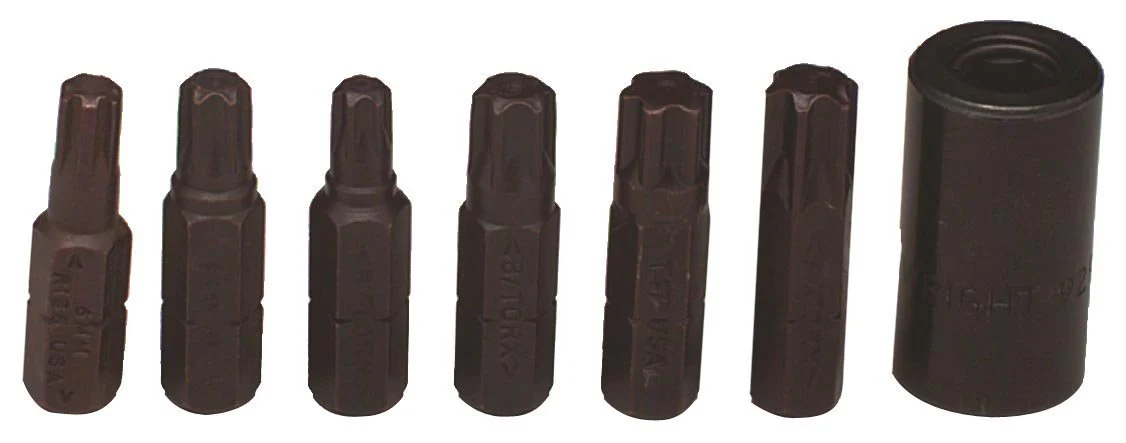 Wright Tool 7 Pc. Torx Bit Set #9296 (9296WR)