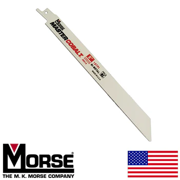8" 18 TPI Bi-Metal Master Cobalt MK Morse Recipro Blade (402583) - Image 2
