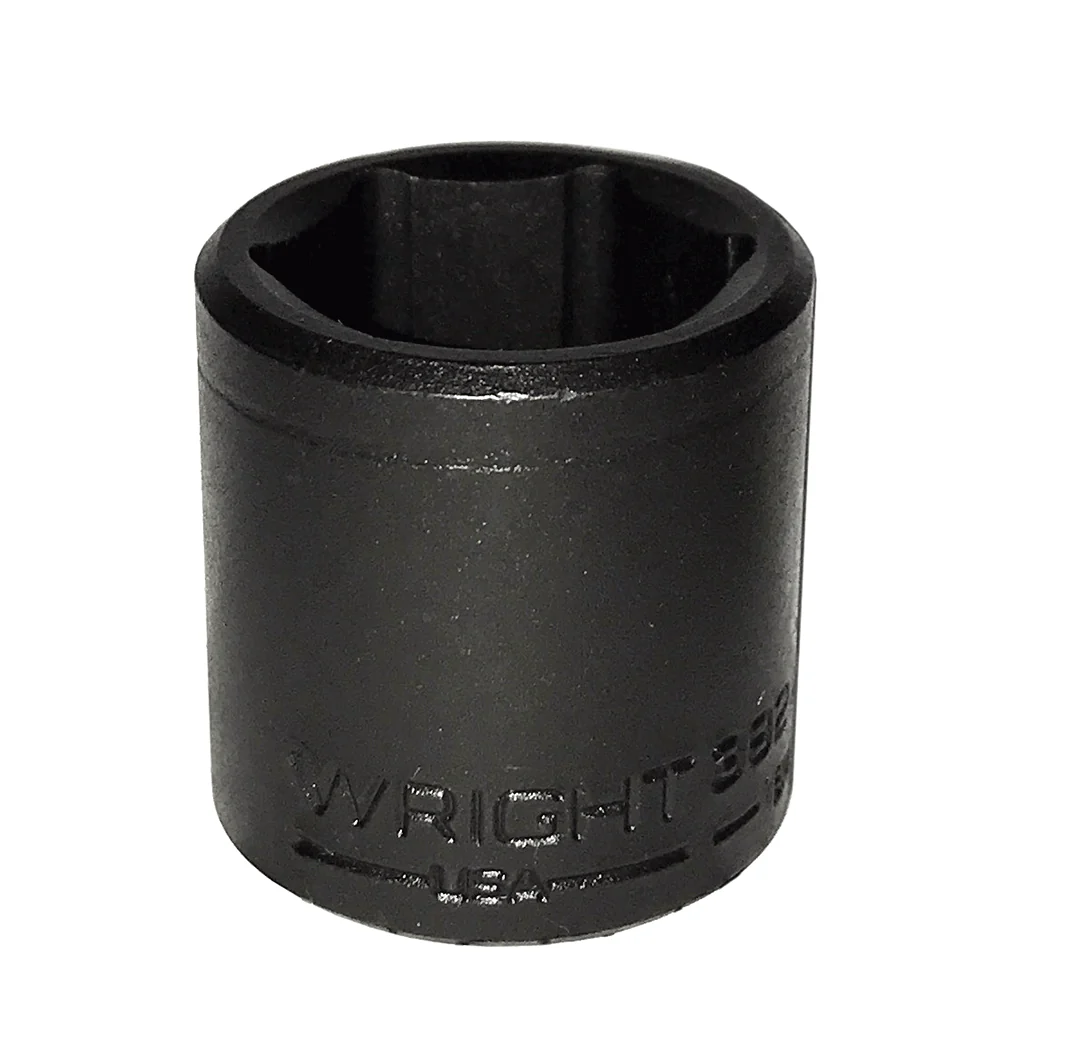 3/8" Dr. Wright 9/16" 6 Point Std. Impact Socket #3818 (3818WR) - Image 2