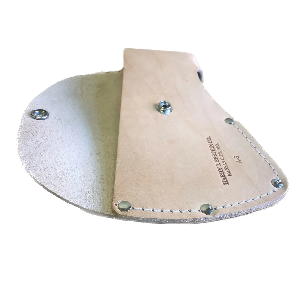 US Made Leather Axe Sheath for 2 1/4 lb Axe (A3) - Image 7