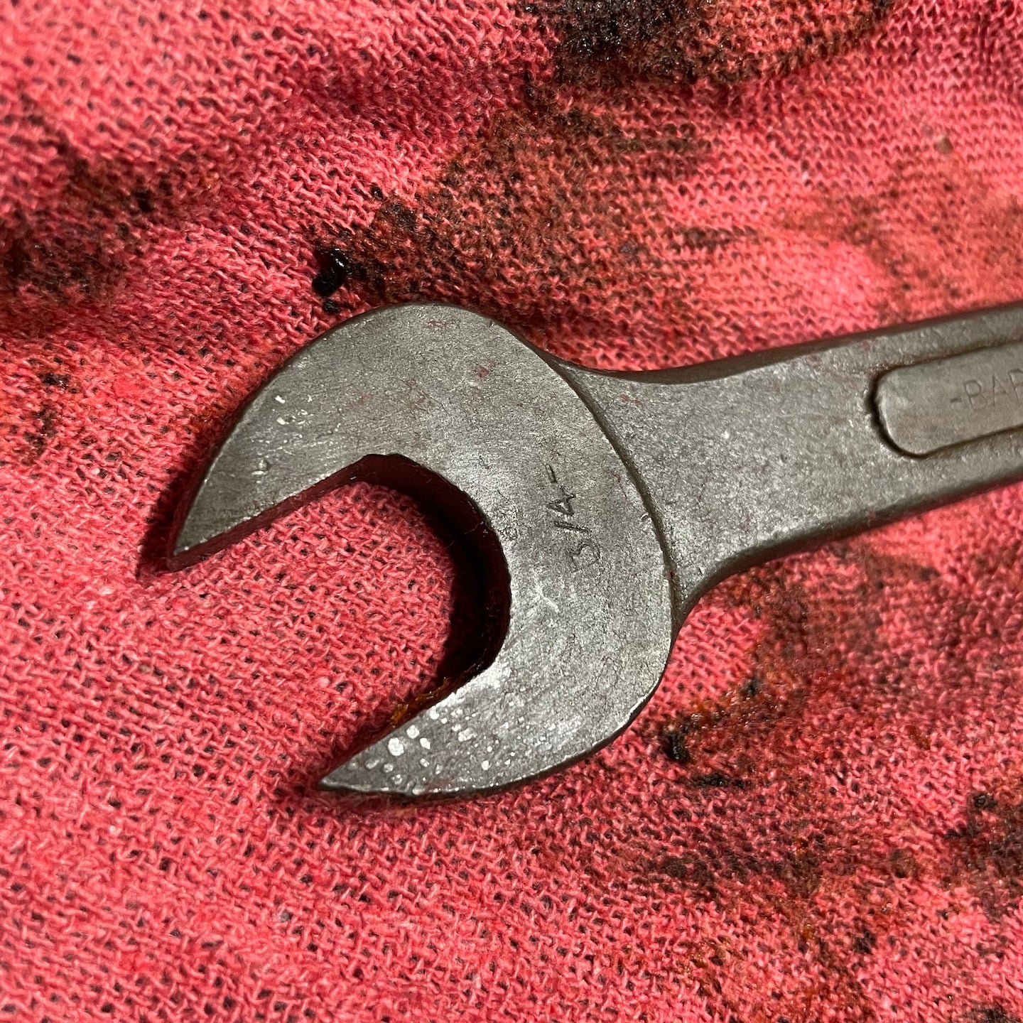 Barcalo NOS WWII Era Open End 5/8" x 3/4" Wrench - Image 5