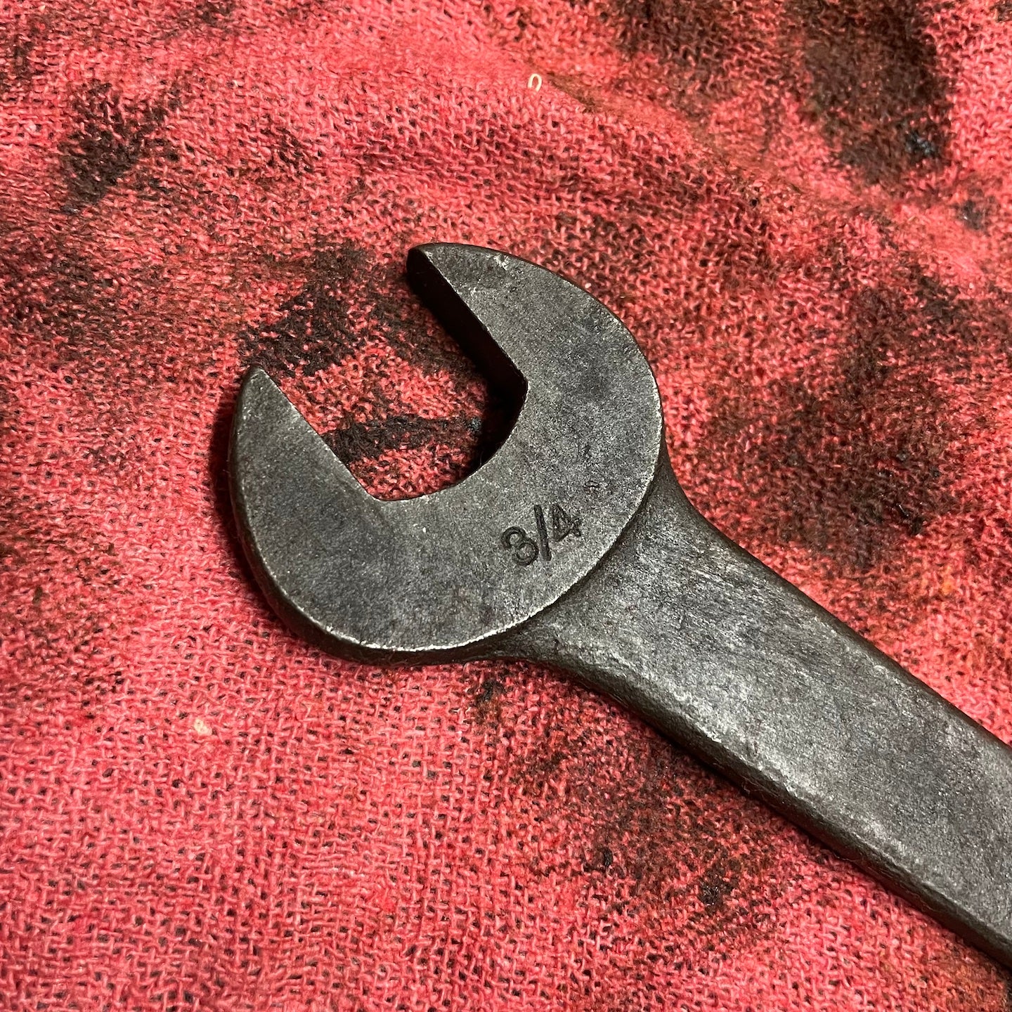 Billings NOS WWII Era Open End 5/8" x 3/4" Wrench - Image 4