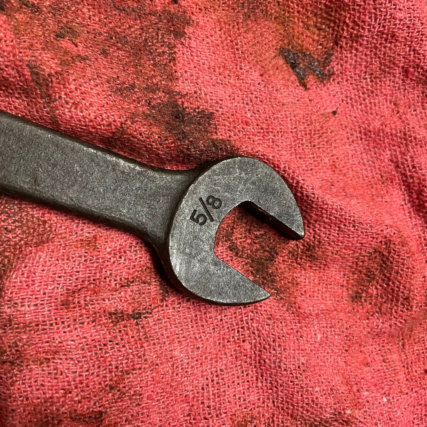 Billings NOS WWII Era Open End 5/8" x 3/4" Wrench - Image 5