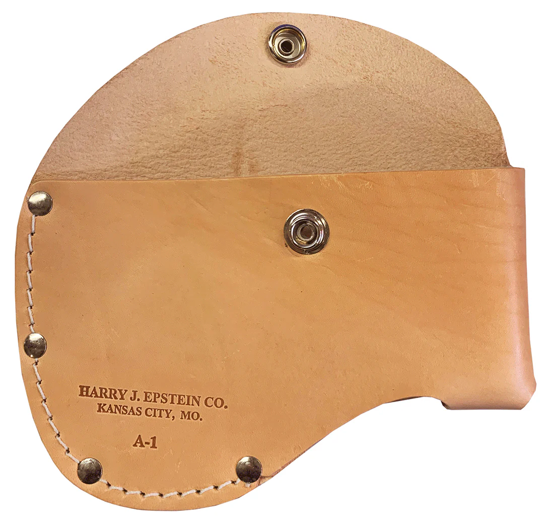 US Made Leather Camp Axe Sheath for 1 1/4 lb Camp Axe (A1) - Image 5