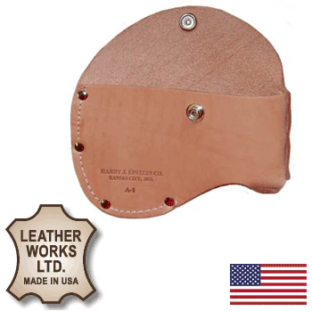 US Made Leather Camp Axe Sheath for 1 1/4 lb Camp Axe (A1) - Image 6