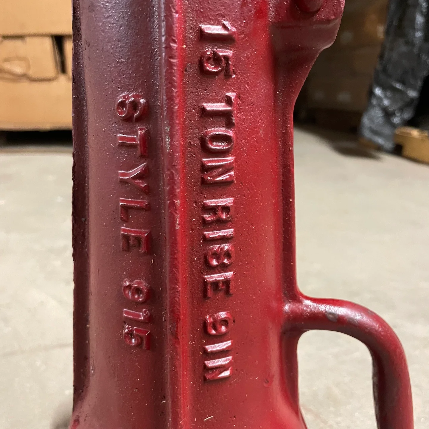 Duff-Norton 15 Ton Ratcheting Jack Style 915 Rise 9" - Image 6