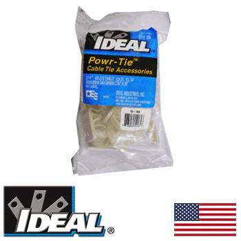 Ideal 3/4" Kwik Klips Cable Tie Accessories (15-103) - Image 2