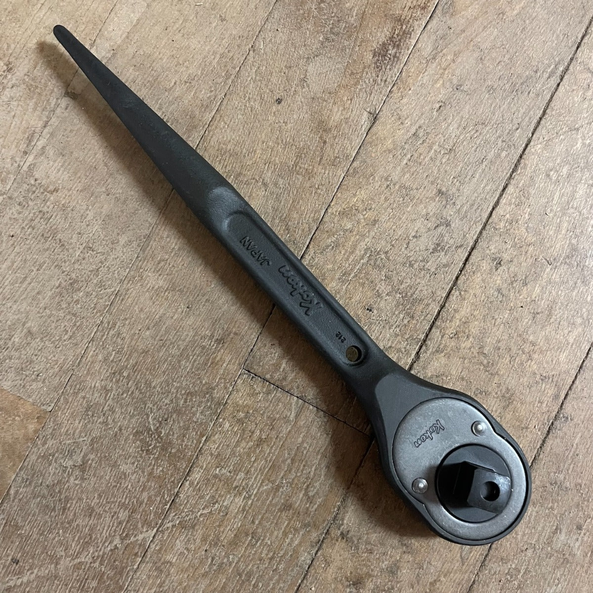 Koken 1/2" Drive Push Button 10" Spud Ratchet (171SB-1/2) - Image 2