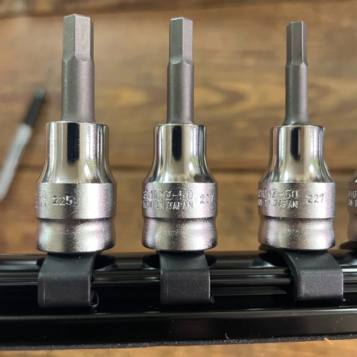 Koken 8 Piece 3/8" Drive Hex Bit Socket Set 3MM-12MM (RS3010MZ/8-L50) - Image 3