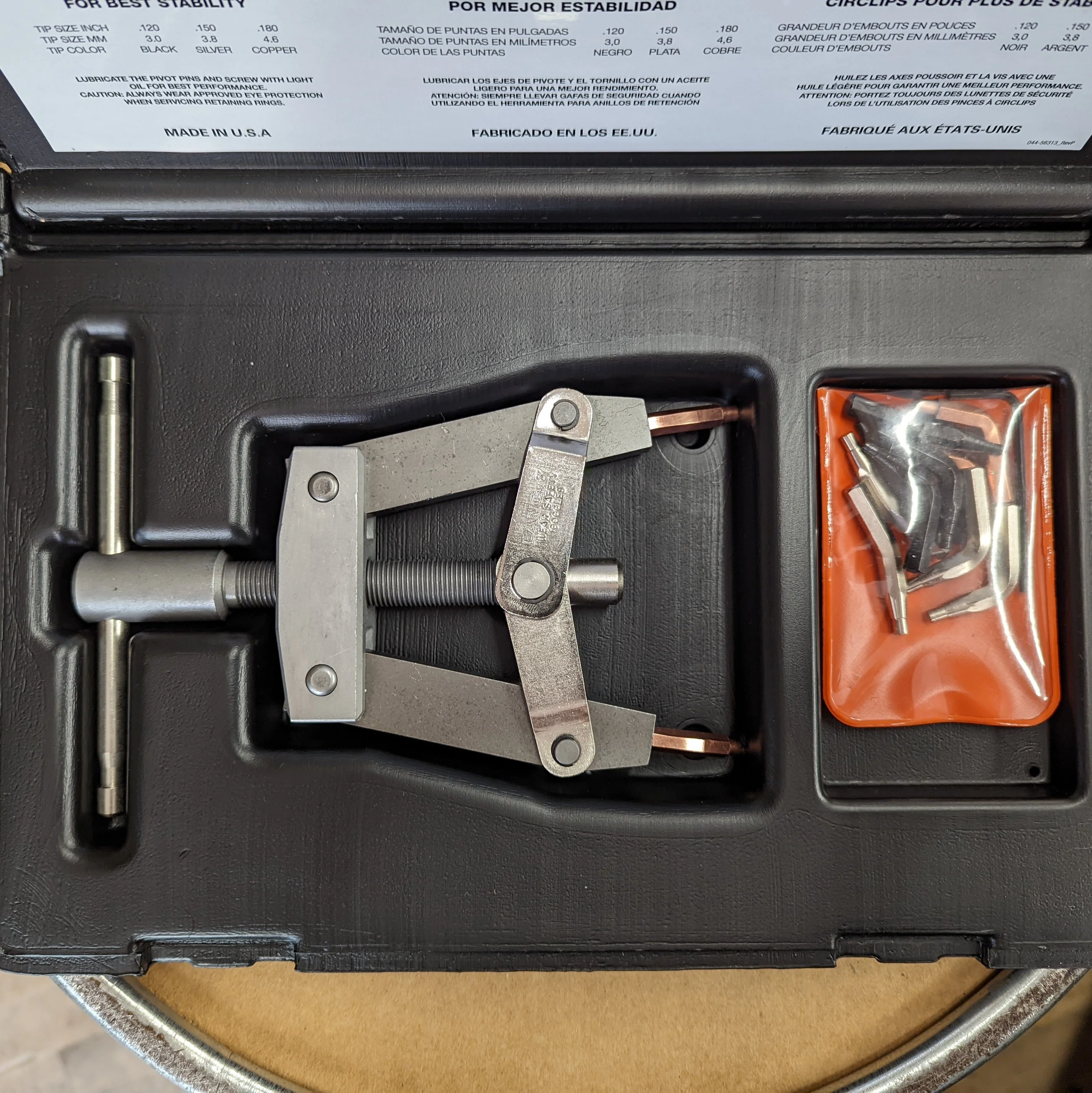 Lang Snap Ring Plier Set 87 (044-98700-0420) - Image 2