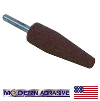 Modern Abrasive Truncated Cone Med./Hard Mounted Stone A1 (A-1) - Image 2