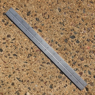 PEC 12" 4R Grooved Rule (32nds/64ths & 8ths/16ths) w/ Blemish (7185-012B) - Image 2