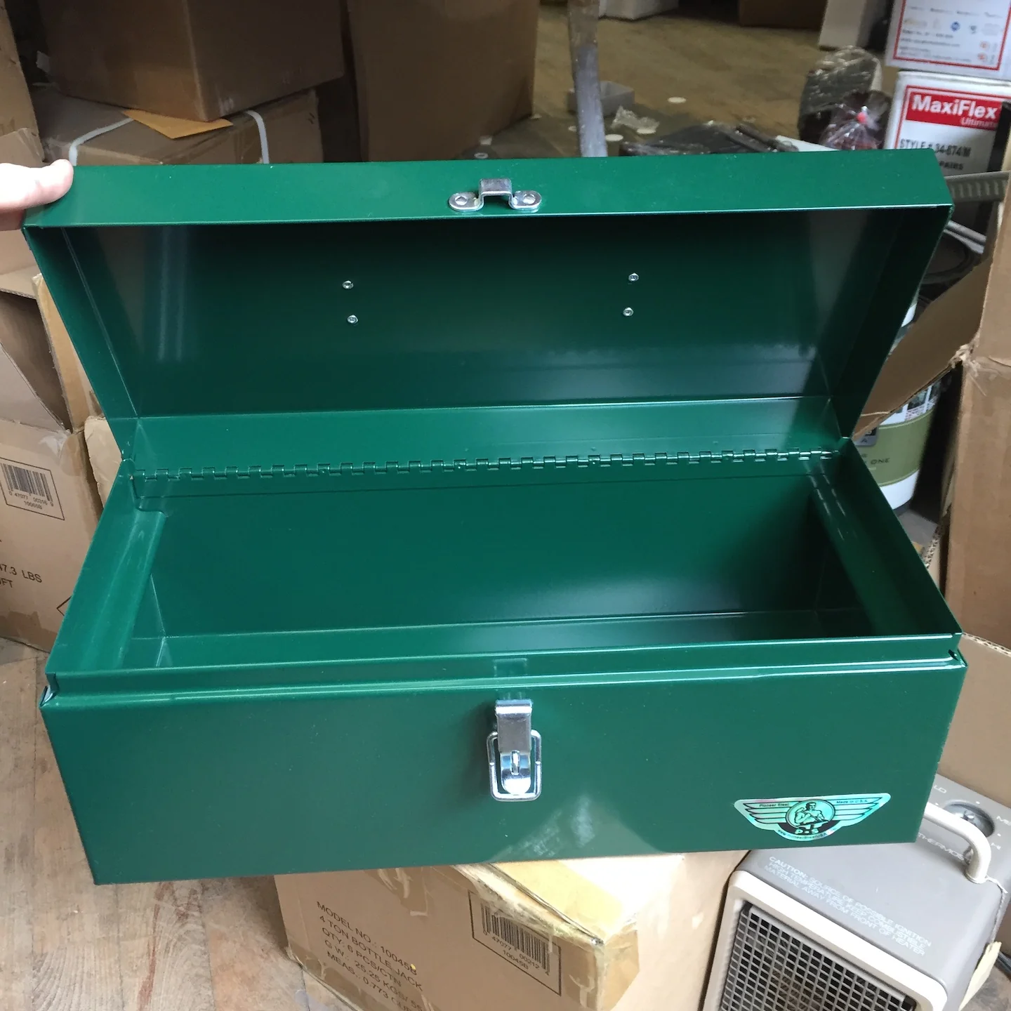 Pioneer 16x7x6-1/4" Green Utility Box (1316-01) - Image 2