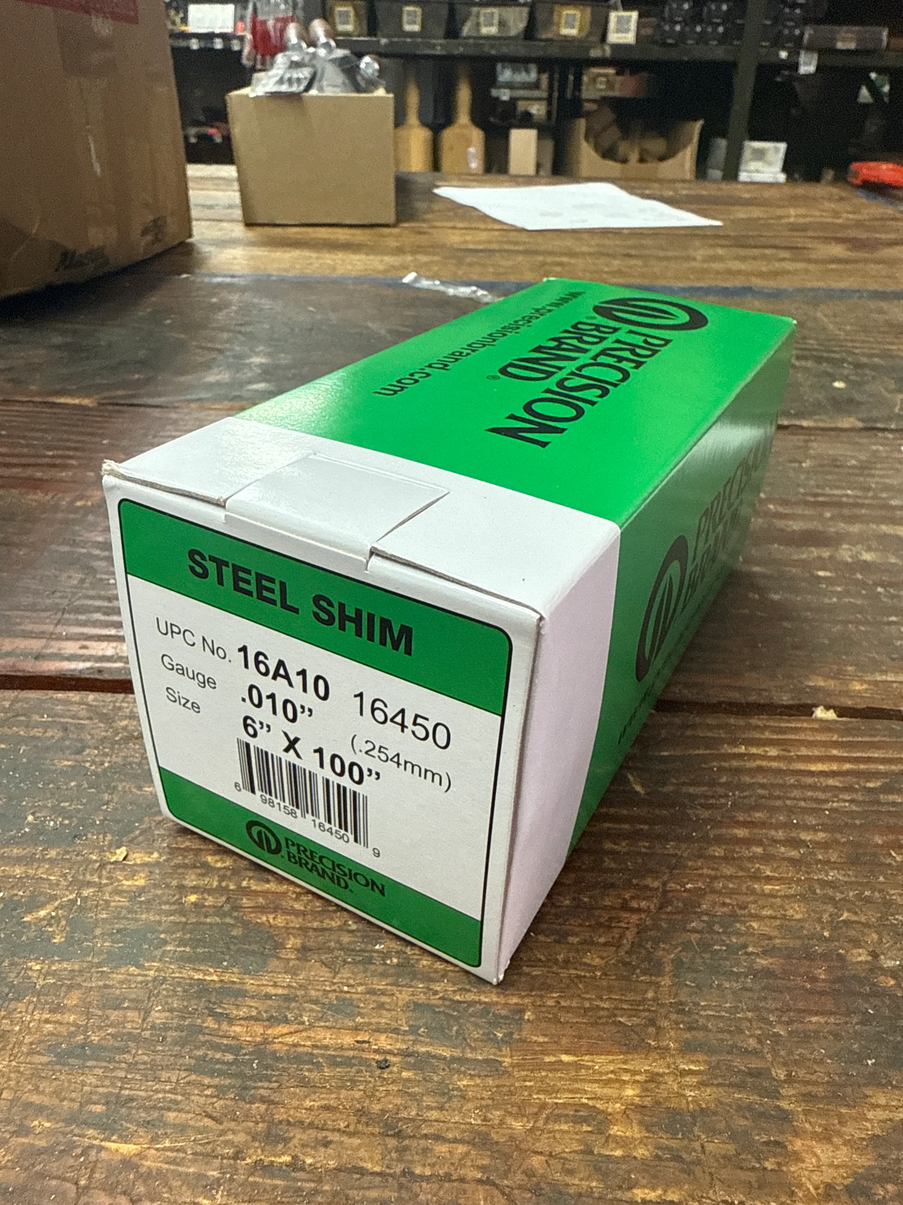 Precision Brand 0.010" Steel Shim Stock 6" x 100" Roll (16A10) - Image 2