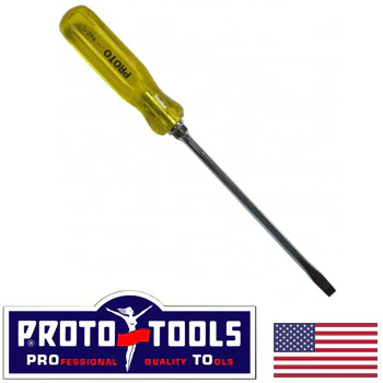 Proto 3/16" x 3" Slotted Screwdriver (J9605C) - Image 2