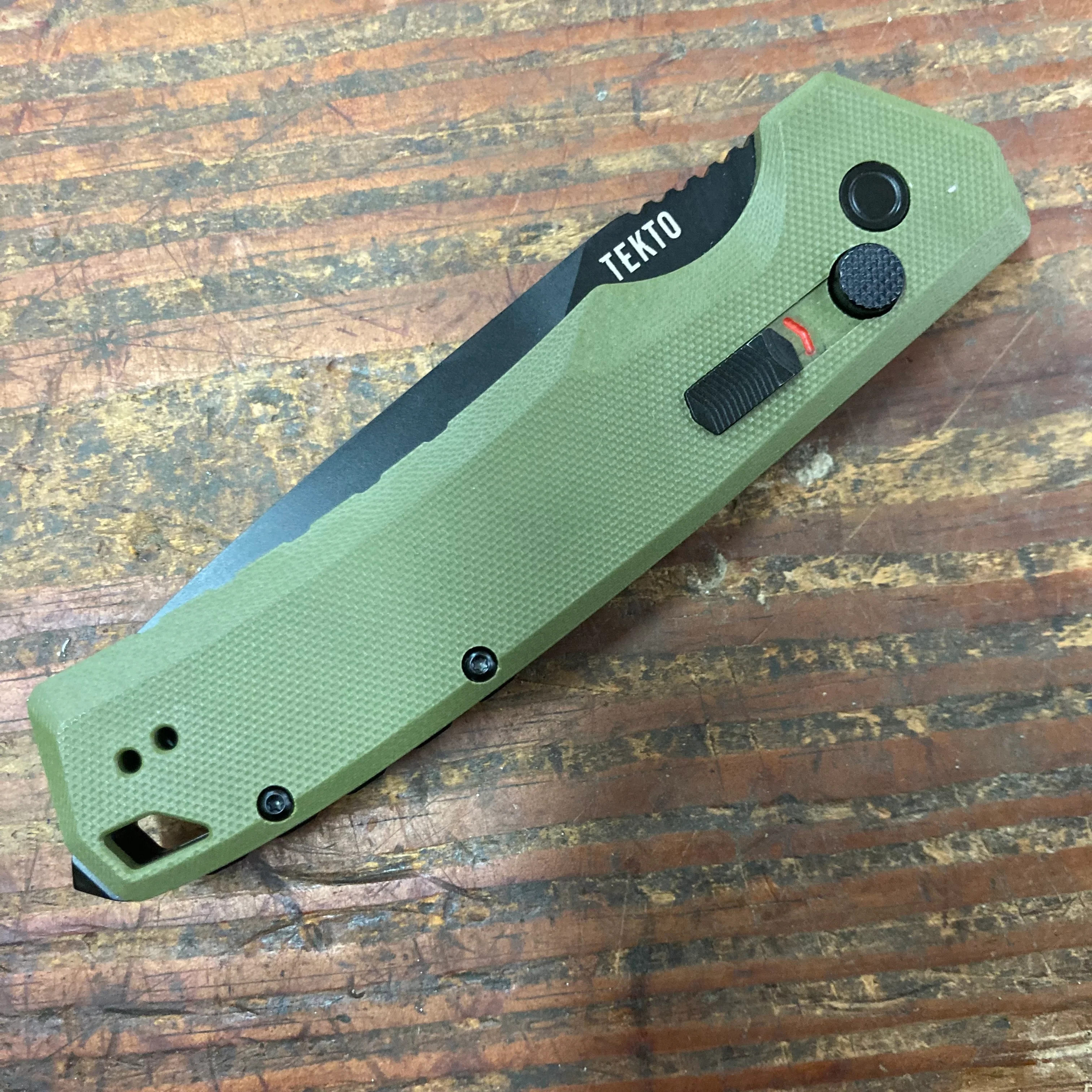 Tekto Knives A3 Delta Automatic OD (A3RG1ODD2BK1A1) - Image 2