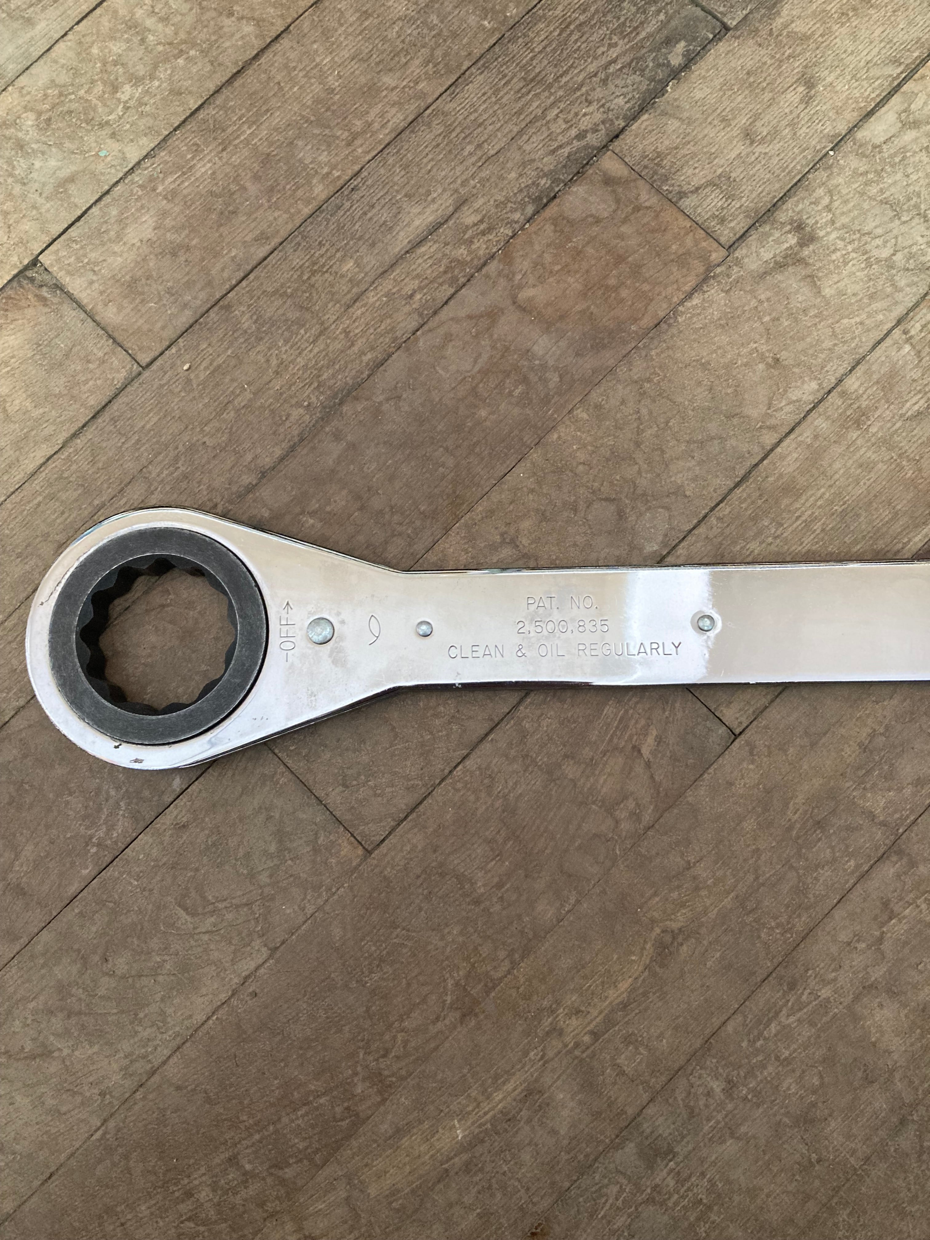 Williams Ratchet Box Wrench 1-11/16" (RB-54) - Image 4
