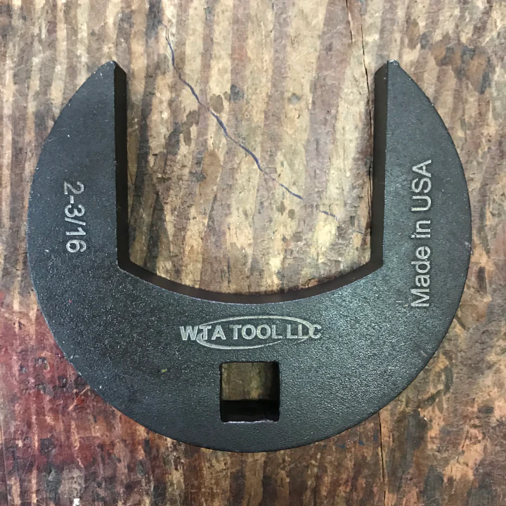 WTA Tool 1/2" Drive Open End Crowfoot 2 3/16" (1134B) - Image 2